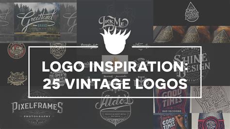 25 Beautiful Vintage Logos for Design Inspiration