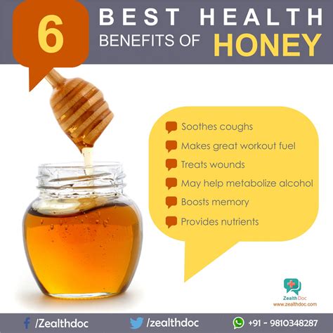 6 Best Health Benefits Of HONEY! There is something undeniably ...