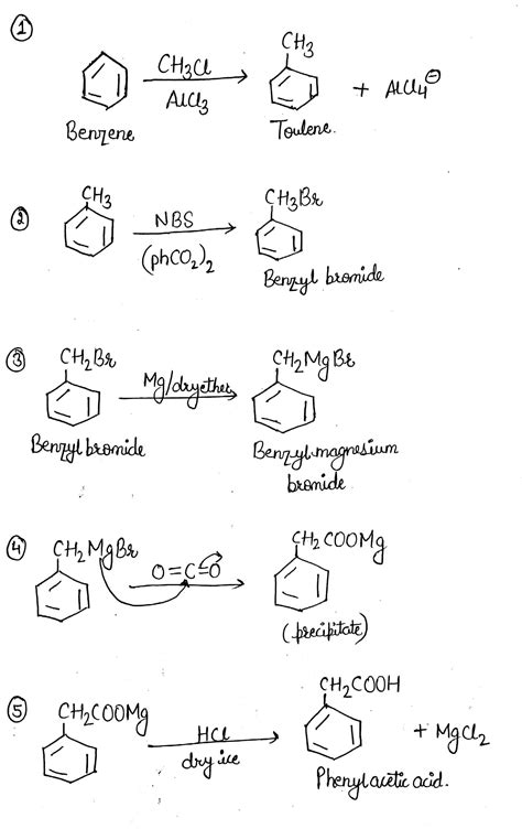 [Solved] To synthesize phenylacetic acid, The appropriate Grignard reagent... | Course Hero