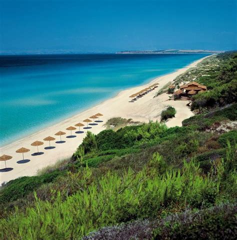 Sani Beach Greece. Quiet beautiful beach resort near Thessaloniki. | Beautiful beaches, Best ...