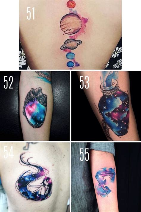 63 Galaxy Tattoo Ideas That Sparkle - tattooglee | Galaxy tattoo ...