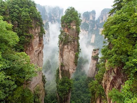 5-five-5: Tianzi mountain (Zhangjiajie - China)