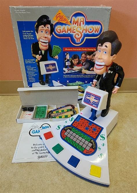 Galoob Mr Game Show Game Electronic Interactive Family Gaming System ...