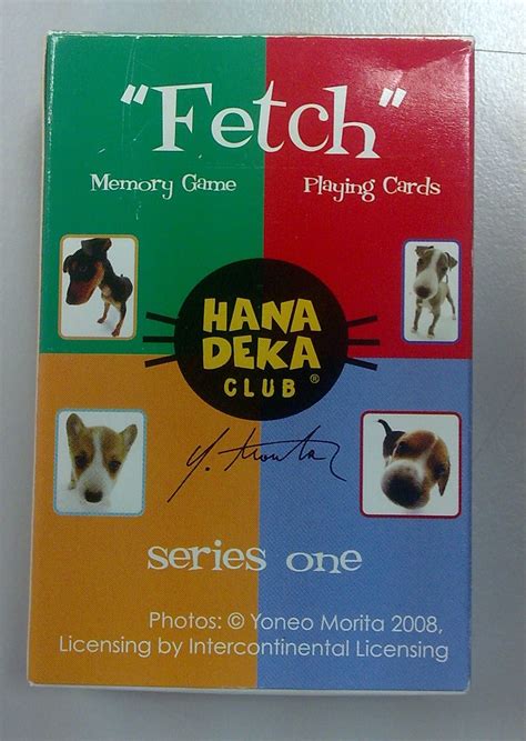 Fetch card game design.