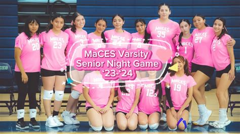 MaCES Senior Night Game ‘24 - YouTube