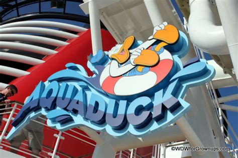 Photo Tour: AquaDuck on the Disney Dream