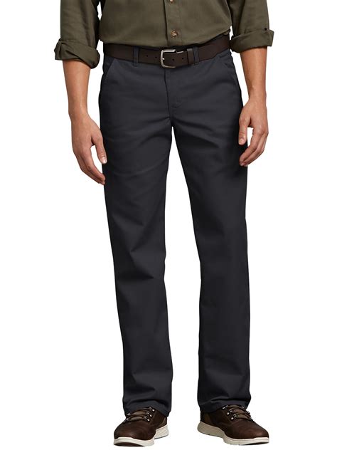 Genuine Dickies - Genuine Dickies Mens Flat Front Flex Pant, Slim Fit ...