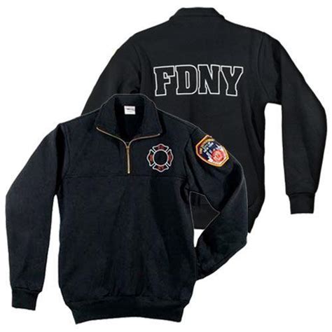 Official FDNY Job Sweatshirt In Black