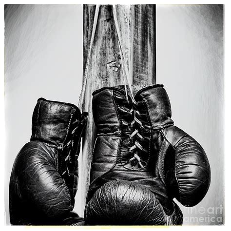 Vintage boxing gloves Painting by Richardson Stewart | Pixels