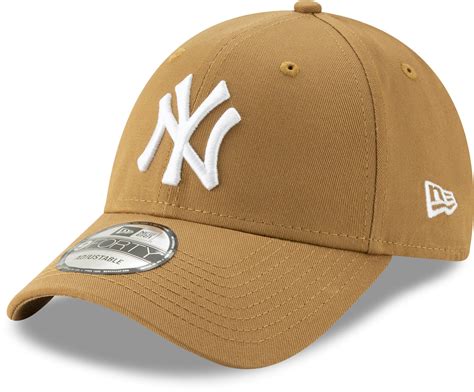 NY Yankees New Era 940 League Essential Baseball Cap - Wheat ...