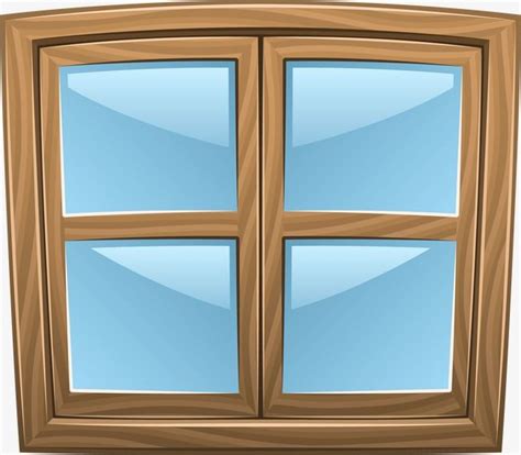 Cartoon Windows Vector Art PNG, Cartoon Vector Windows, Window Clipart ...