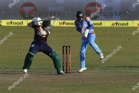 Fortune Barishal Cricket Player Parvez Hossain Editorial Stock Photo ...