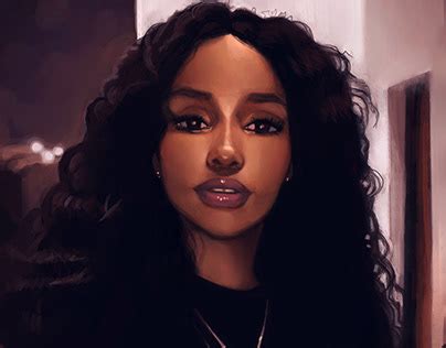 SZA Portrait Projects | Photos, videos, logos, illustrations and ...