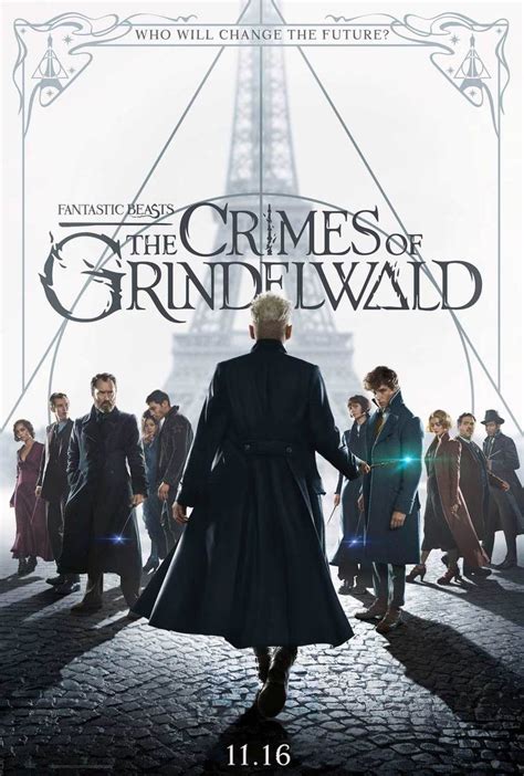 Fantastic Beasts: The Crimes of Grindelwald Movie Poster - Double Sided Advance Style B