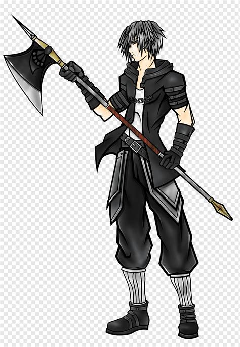 Anime, Dark Warrior frei, Action Figur, Anime, Kunst png | PNGWing