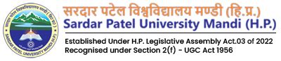 Sardar Patel University, Mandi, HP, INDIA