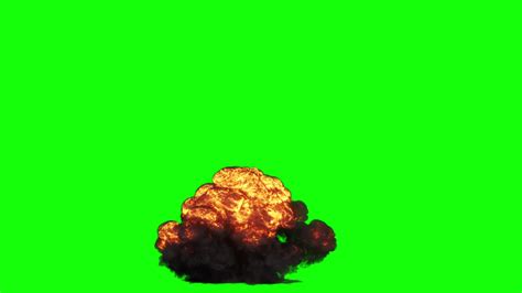 Bomb Explosion on Green Screen. Slow motion 14196886 Stock Video at ...