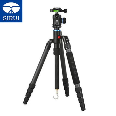 SIRUI Carbon Fiber Tripod Kit Portable Digital Camera Tripe Professional Travel Tripod Stable ...