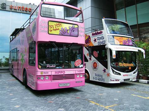 Singapore hop on hop off tour buses | Scania buses seem to b… | Flickr