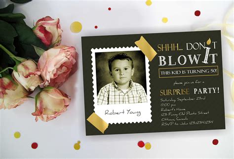 Funny Birthday Invitation Templates