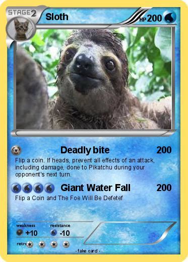 Pokémon Sloth 132 132 - Deadly bite - My Pokemon Card