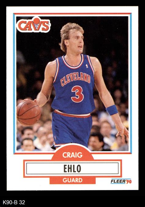 1990 Fleer #32 Craig Ehlo