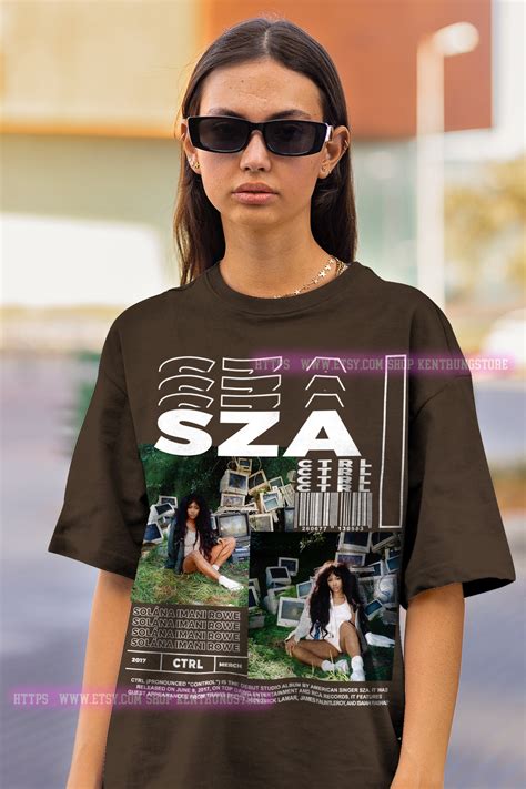 Sza Shirt Sza Merch Sza Vintage Tee SZA CTRL Poster - Etsy