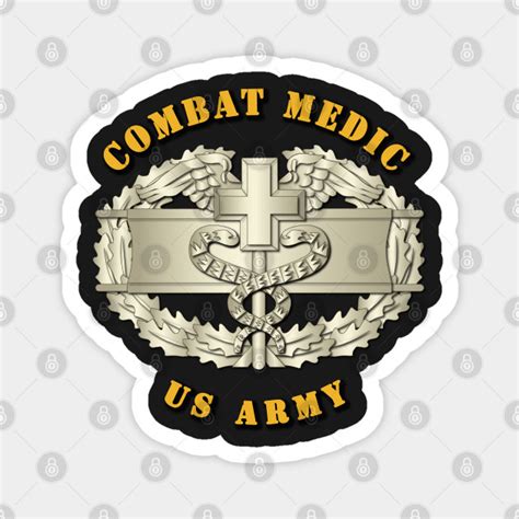 Combat Medic Badge - Combat Medic Badge - Magnet | TeePublic