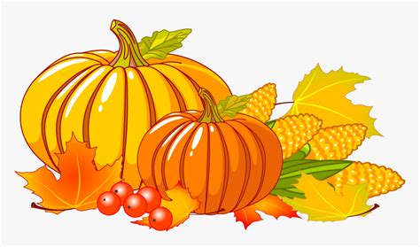 Thanksgiving Autumn Clip Art - Harvest Clipart, HD Png Download , Transparent Png Image - PNGitem