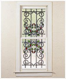 Glass Painting - Wrought Iron Double Hung Window | Window projects, Stained glass diy, Stained ...