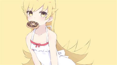 Download Shinobu Oshino Bakemonogatari Anime Monogatari (Series) 4k Ultra HD Wallpaper