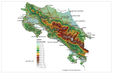 Osa Peninsula General Information and Maps, of The Osa Peninsula Real ...