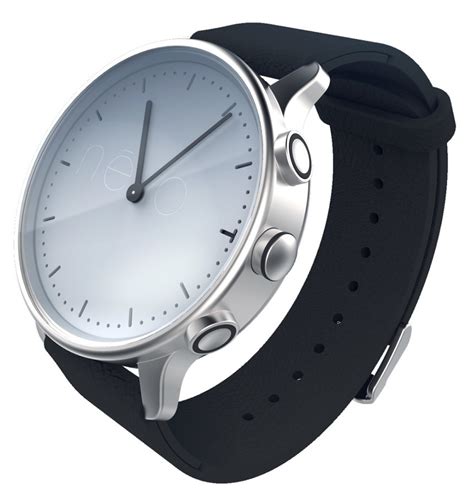 Nevo Analog Smartwatch Marries Minimalist Looks With Activity Tracking ...