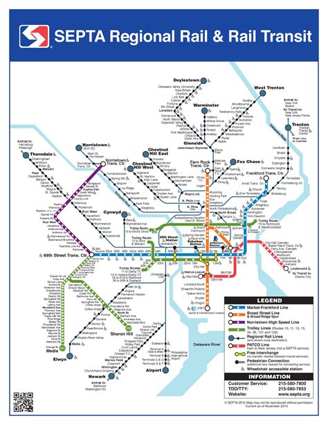 Philadelphia subway | Transit map, Train map, Subway map