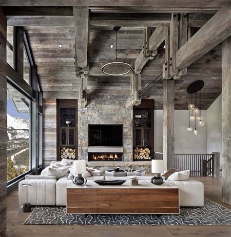 Modern-rustic home set amidst the grandeur of the Rocky Mountains