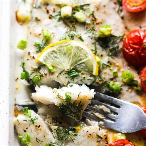 Oven Baked Weakfish Fillets Recipe