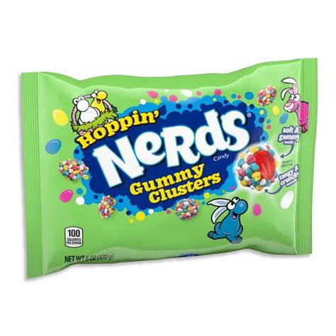 Hoppin' Nerds Gummy Clusters Candy 170g