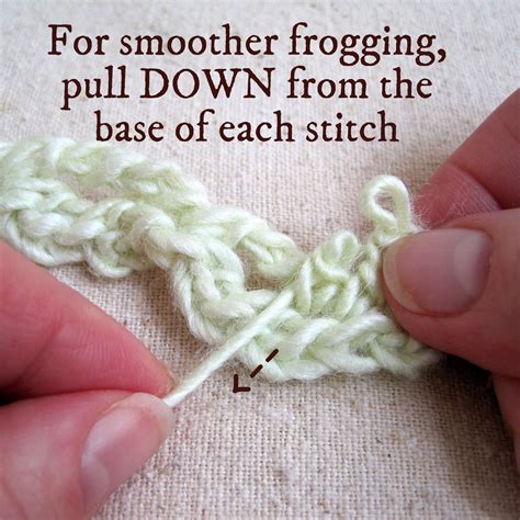 #crochet tip for frogging fuzzy yarns ... from Mrs. Micawber | Yarn ...