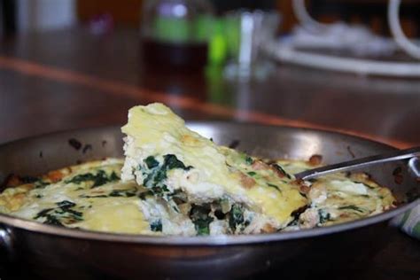 Frittata with spinach, pancetta & ricotta (a Barefoot Contessa makeover ...