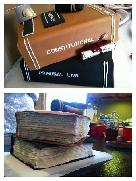 Law School Graduation Cake. Shit that's pretty cool | Law school graduation, Law school ...