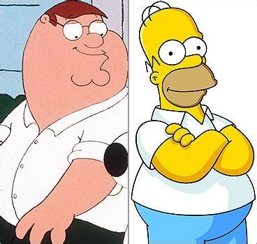 Peter Vs Homer - The Simpsons Vs Family Guy Photo (2727214) - Fanpop