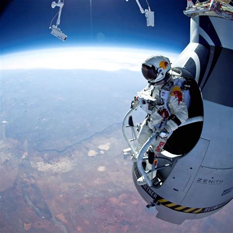 Felix Baumgartner's stratosphere skydive for Red Bull