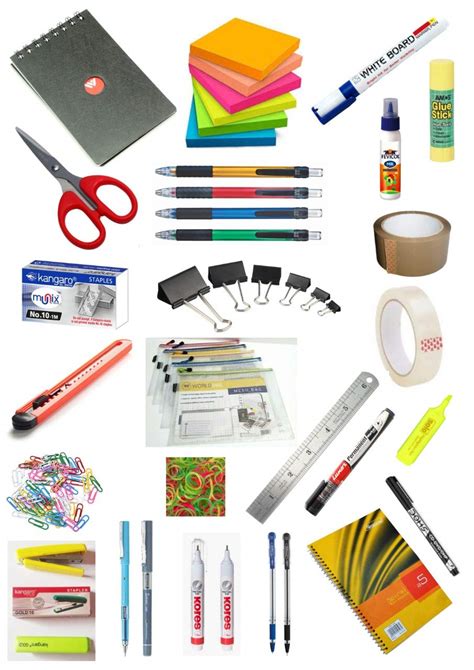 SMKT Stationery Kit | Standard Stationery Kit For Home Office Use | Essential Stationery For ...