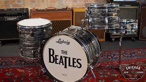 Ludwig Beatles Drum Kit - Vintage Find - YouTube