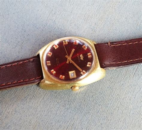 Very Rare Vintage Swiss Made Automatic Watch Royce,Go… - Gem