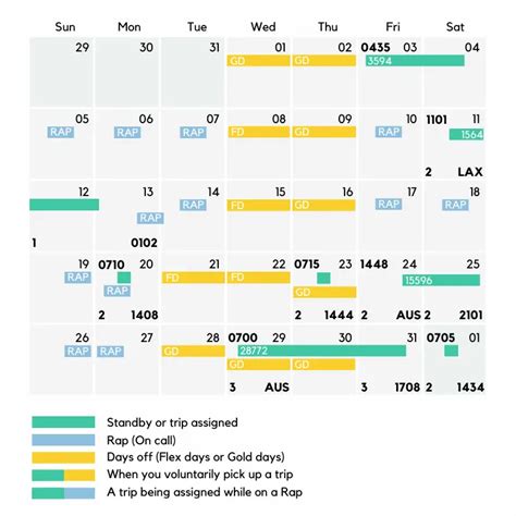 Understanding An American Airlines Flight Attendant Schedule American ...