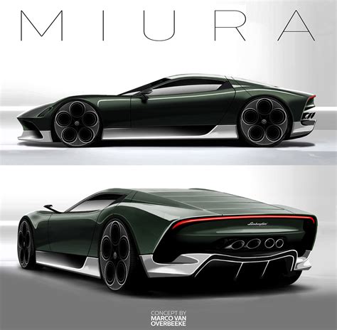 Lamborghini Miura Nuova concept II on Behance