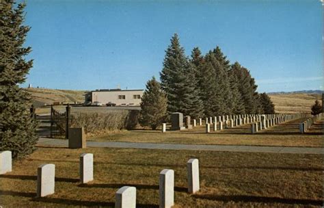 The National Cemetery Custer Battlefield National Monument, MT