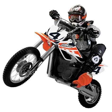 Razor MX650 Electric Dirt Rocket Kids Moto Bike, Orange + Helmet and ...