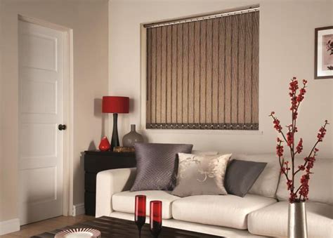 Add style to your living room with vertical blinds to control light and ...